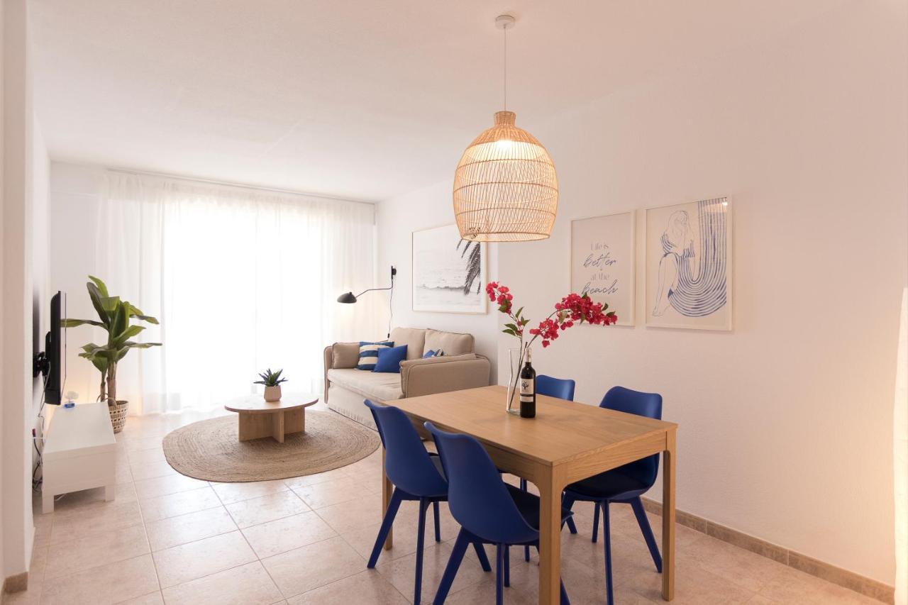 Beach Paradise Flat In Denia Centre W/ Large Pool Buitenkant foto