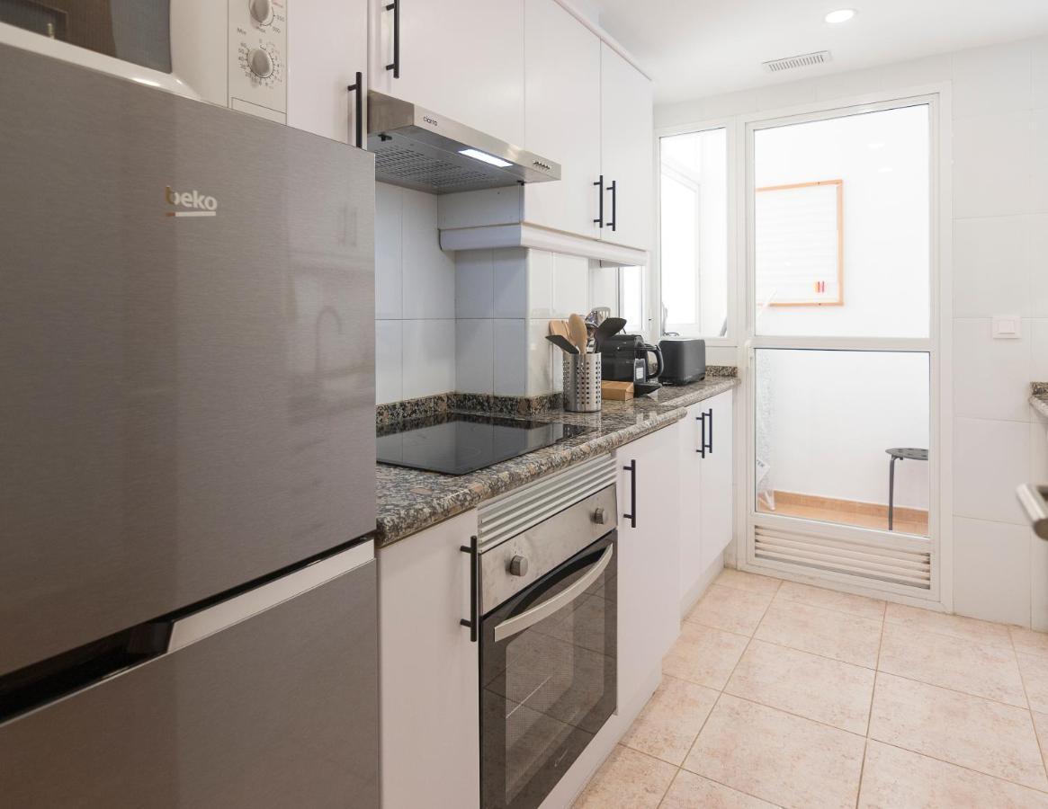 Beach Paradise Flat In Denia Centre W/ Large Pool Buitenkant foto