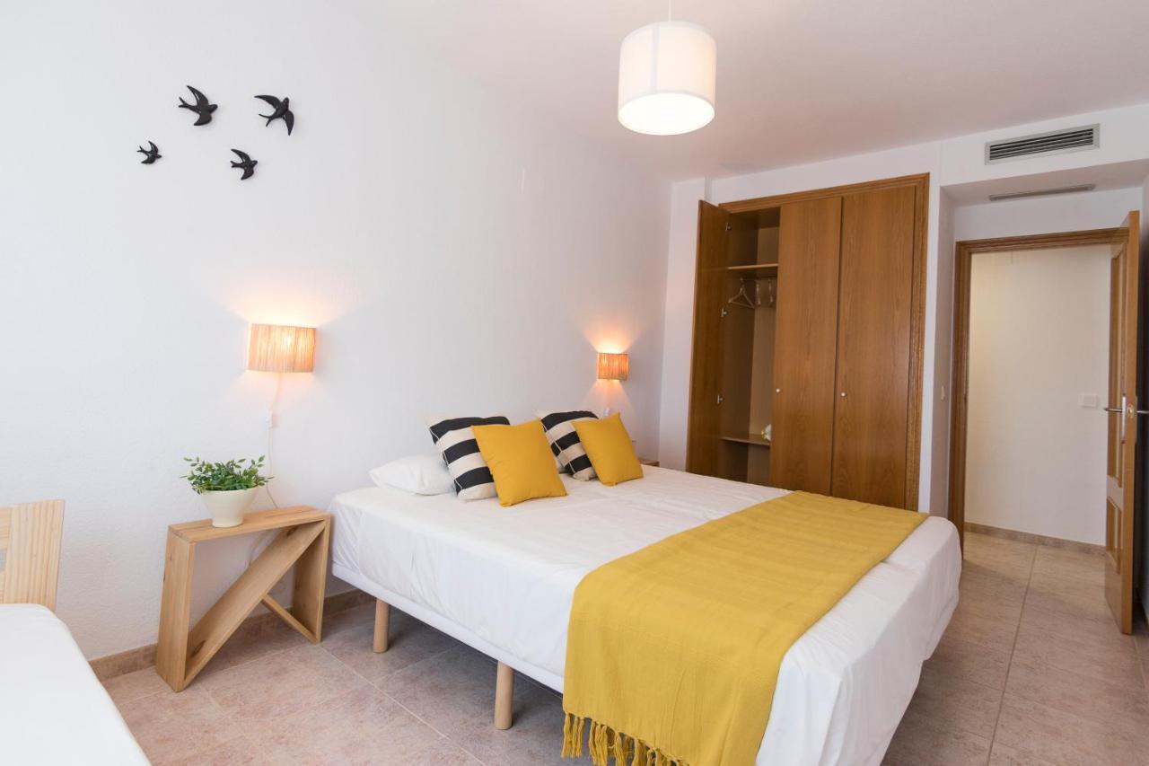 Beach Paradise Flat In Denia Centre W/ Large Pool Buitenkant foto