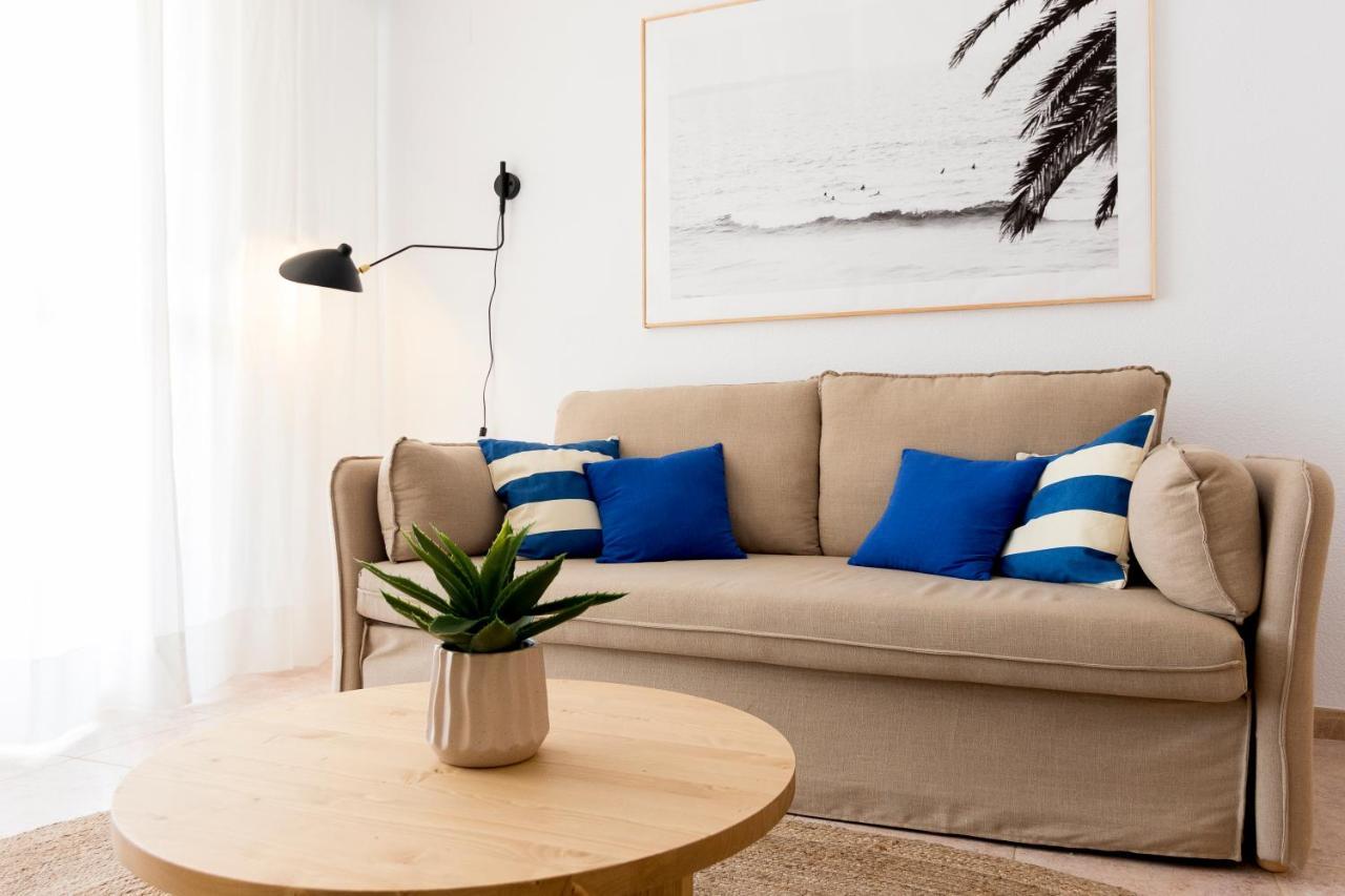 Beach Paradise Flat In Denia Centre W/ Large Pool Buitenkant foto