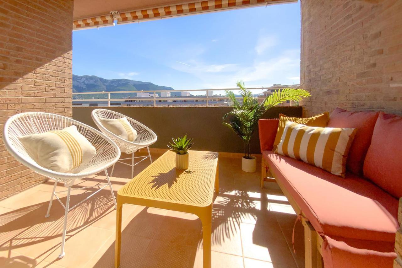 Beach Paradise Flat In Denia Centre W/ Large Pool Buitenkant foto